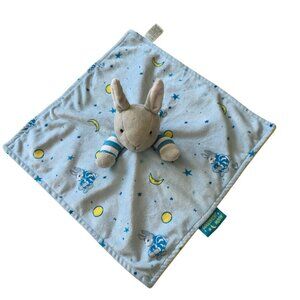GOODNIGHT MOON BUNNY Lovey Plush Security Blanket Knotted Corners Kids Preferred